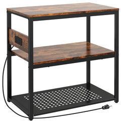 Livofloral fish tank stand overview shows sturdy 3-tier metal construction for large aquariums