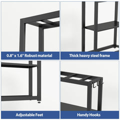 Livofloral tank stand assembly-ready tubes for quick setup