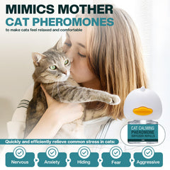 LIWENQI cat calming diffuser room coverage up to 700 sq ft for larger spaces.