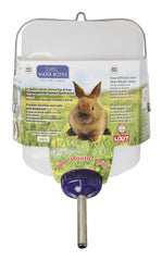 Lixit Widemouth bottle outdoors image highlighting weather-resistant design for habitats.