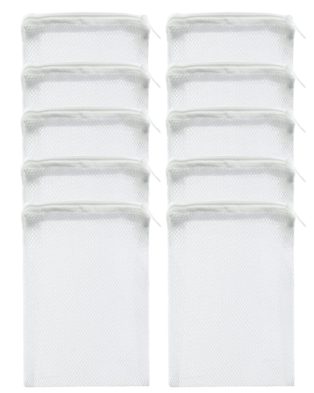 LLTGMV aquarium filter media bags with zipper for secure reusable filtration media storage