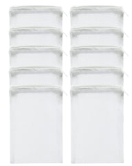 LLTGMV aquarium filter media bags with zipper for secure reusable filtration media storage