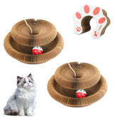 Lmipki Twisty Paws cat toy in unfolded length for scratching and stretching.