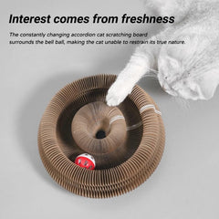 Lmipki Twisty Paws tunnel play configuration invites curiosity and exercise.