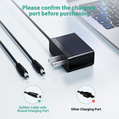 Lnauy bp504 compatible cord demonstrates easy BP-504 accessory charging.