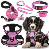 Lobeve No-Pull Harness front view shows comfort during walks
