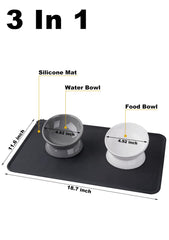 LoeJan cat bowl in dishwasher-safe ceramic showcasing easy cleaning for busy households