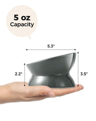 LoeJan ceramic bowl is microwave and dishwasher safe for easy cleaning