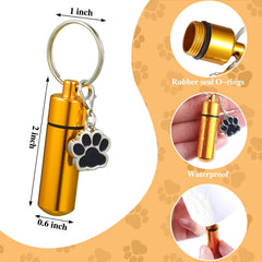 Loetere paw pendant rose gold showcases a custom memorial you can carry.