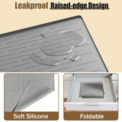 LOGIFTVE easy-clean-dog-food-mat is quick to wipe down or run through the dishwasher.