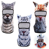 LOGJAM Cat Shiesty mask with ears design enhances playful outdoor style.