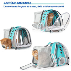 LOLLIMEOW expandable large capacity space demonstrates expanded area for comfort