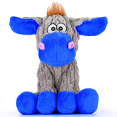 loncoldy squeaky dog toy donkey showing durable plush for chewing and play