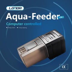 LONDAFISH aquarium feeder with timer enables scheduled feeding routines.