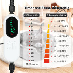 Lonepetu heated cat bed interior plush surface highlighting soft Arctic material for comfy rests