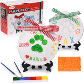 LOOBANI dog paw print ornaments kit packaging—gift-ready presentation.