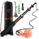 LOOBANI Flirt Pole extendable pole for versatile training and outdoor play.