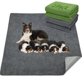 LOOBANI two-pack extra-large dog pad on floor shows non-slip base for stable use.