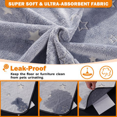 LOOBANI washable dog pad durable material withstands frequent washing