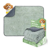 LOOBANI Washable Pee Pad 2 Pack—reusable potty training surface for floors