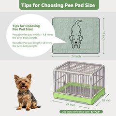 LOOBANI Washable Pee Pad Absorbent Top Layer—moisture-wicking surface