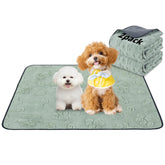 LOOBANI pattern-design washable pee pads showcase training style and surface protection.