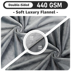 LOOBANI waterproof dog blanket reversible two-sides shows versatile year-round use