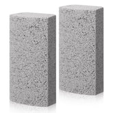 Loopeer pet hair remover stones front view showing two stones for quick cleaning