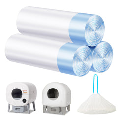 LoopTime cat litter bags with drawstring closure for quick, mess-free disposal