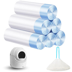 LoopTime drawstring cat litter bags for quick, mess-free disposal.