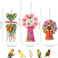 LOPERDEVE natural-materials assortment shows sola and rattan for safe chewing