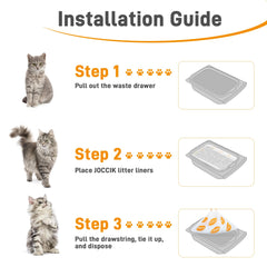 LotuFlor leak-proof bottom design prevents spills during bag removal.