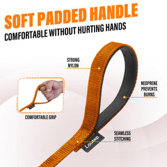 Loutep dog training leash 30ft extended supports distance work and exploration