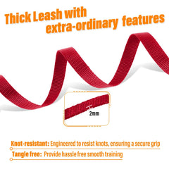 Loutep long line 20ft leash emphasizing sturdy nylon and controlled exploration.