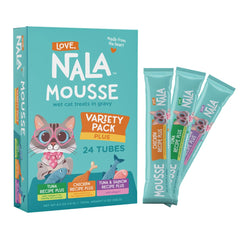 LOVE, NALA Variety Plus Mousse Pack closeup shows rich texture for palatability