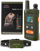 LOVEPETPAL dog training collar remote enables versatile training sessions outdoors