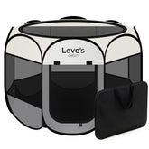 Love's cabin jaula-plegable diseno circular para interior