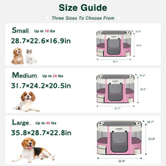 Love's cabin pet playpen open 4 panel layout for versatile containment