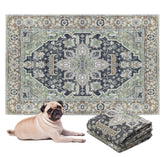 Lovewag Pads Sage Forest top view closeup showing soft surface for pet comfort and liquid containment.