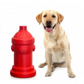 Lovewag Pets fire hydrant front view shows a sturdy training target for medium and large dogs.