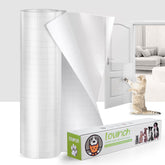 Lovinch thickened vinyl cat scratch protector on sofa edge for durable claw protection