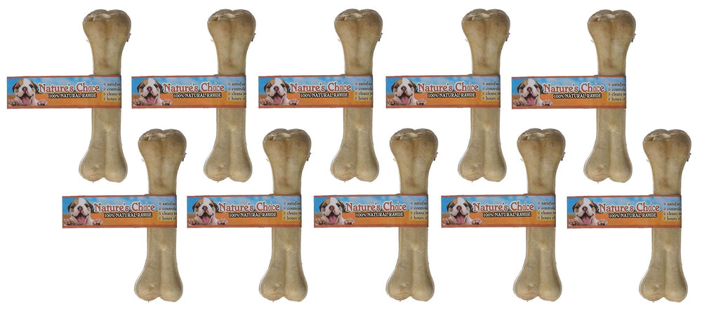 Loving Pets Dlv4706 natural pressed rawhide bone enhances dental health during chew sessions.