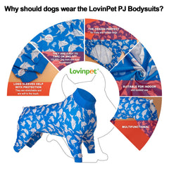 LovinPet anxiety-relief onesie helps ease stress during daily activities.