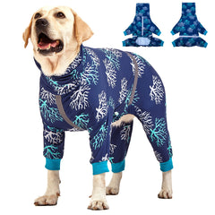 LovinPet boxer dogs onesie with UV protection for outdoor comfort.