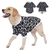 LovinPet doberman jacket onesie front view shows stylish warmth for large dogs.
