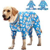 LovinPet long sleeve dog pajamas front view for everyday comfort