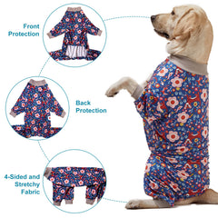 LovinPet PJS para perro grande, opción suave sin cono.