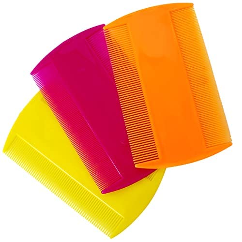 LovinPup flea comb packaging shows the three-pack set for easy shopping and storage.