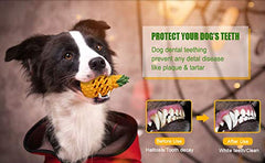 LPHSNR teething chew toy for puppies and small dogs, front view, durable chew for active dogs