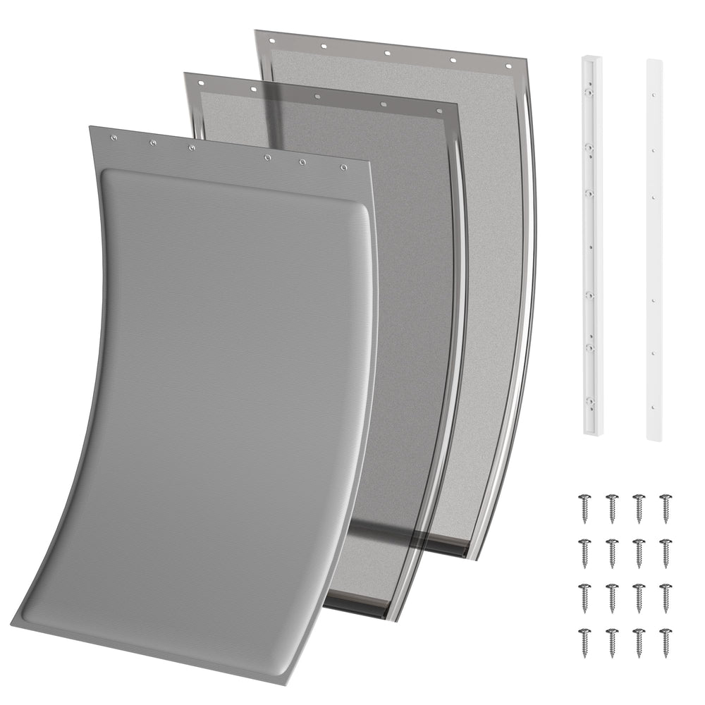 LPLSWYB PAC11-11039 insulated flap opens and closes for weather resistance